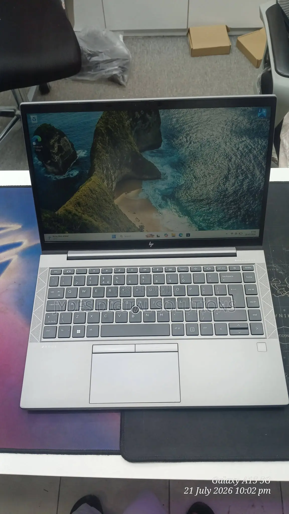 Laptop HP ZBook 14 16GB Nvidia SSD 512GB
