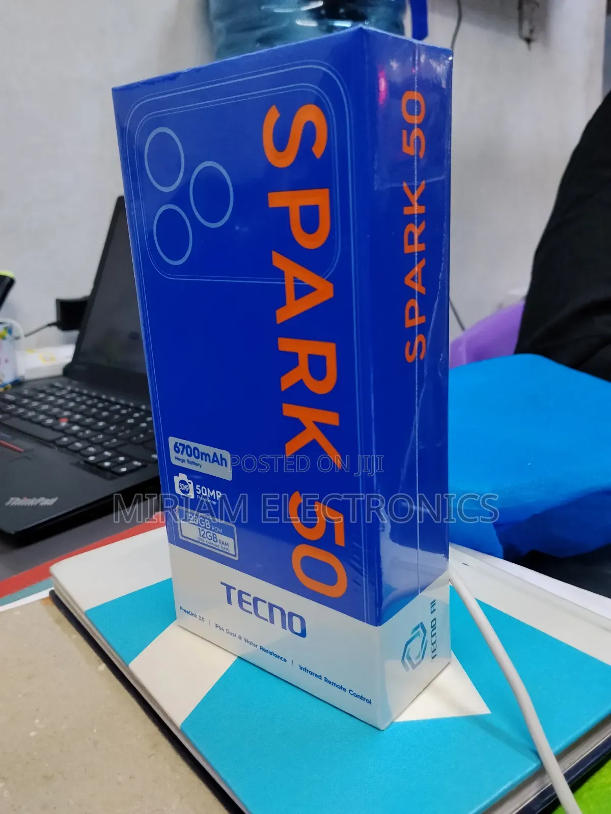 New Tecno Spark 50 128 GB Black
