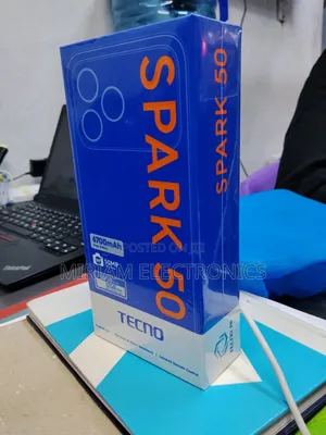New Tecno Spark 50 128 GB Black
