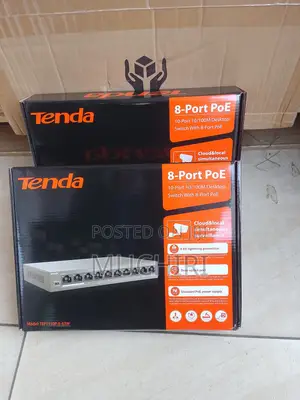 Tenda TEF1105P-4-63W 8 PoE Port Network Switch