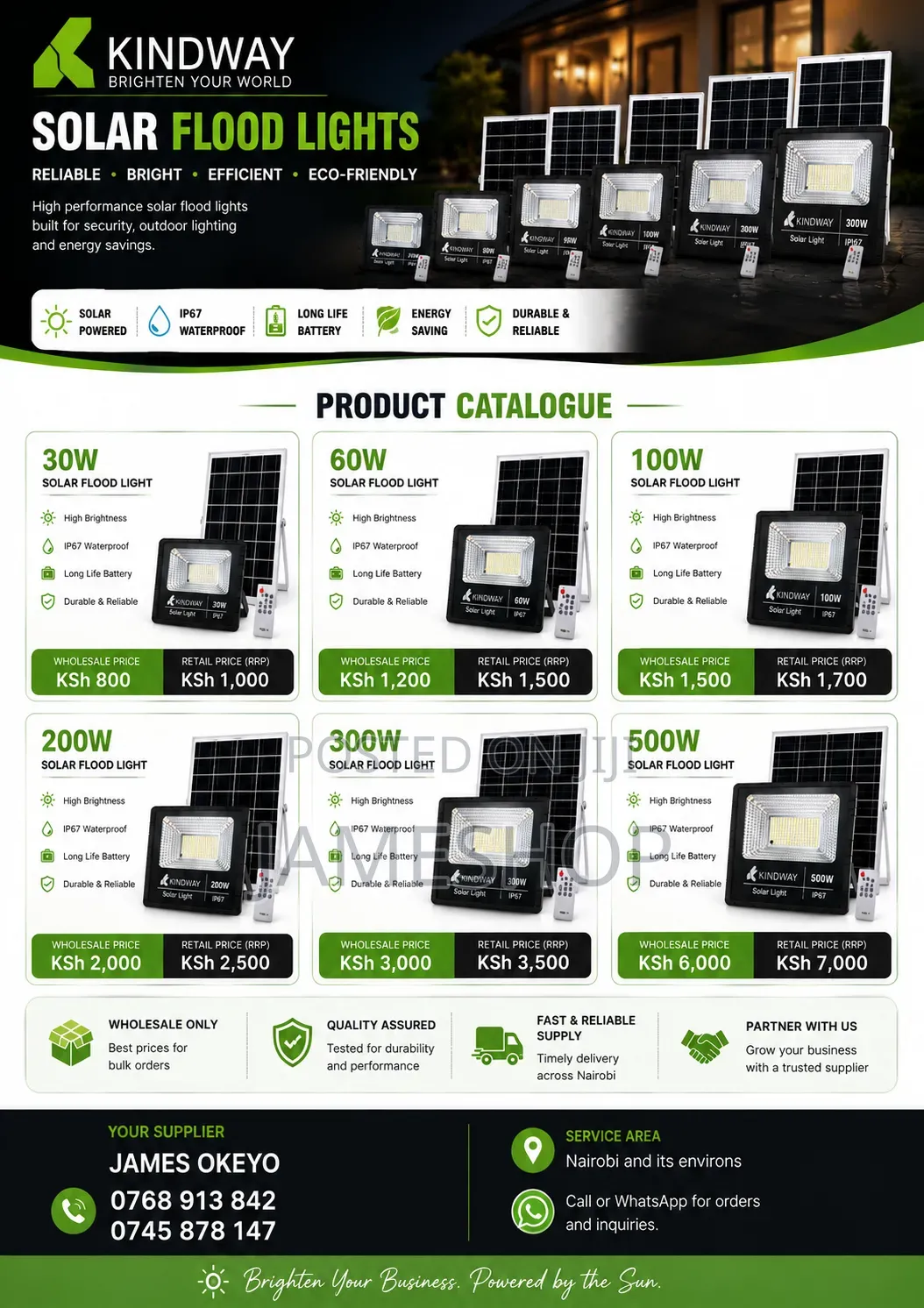 Solar Flood Lights