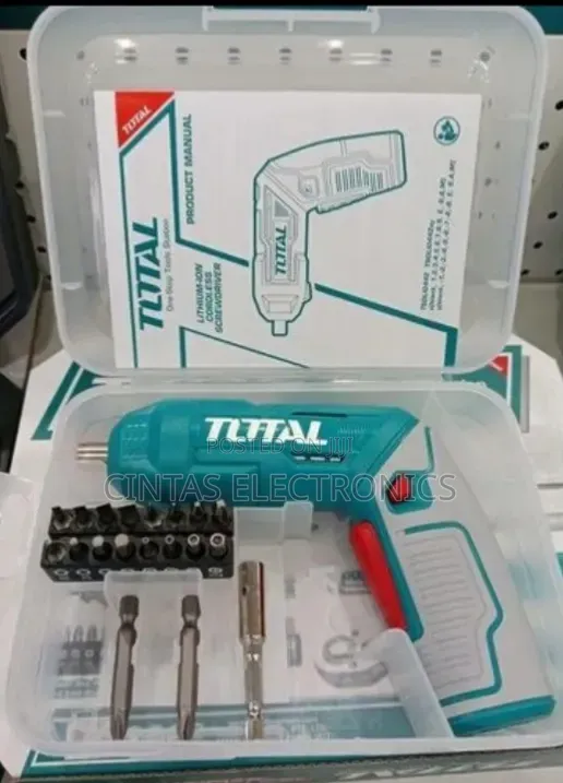 Total 4V Cordless Screwdriver