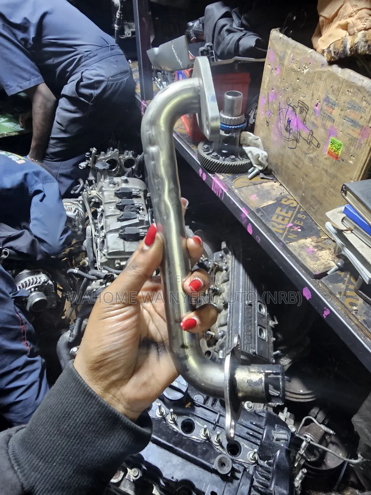 EGR/coolant Oil Bypass Pipe for Demio S5