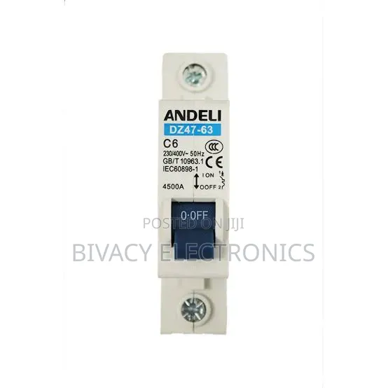 32A MCB Andeli Single Pole