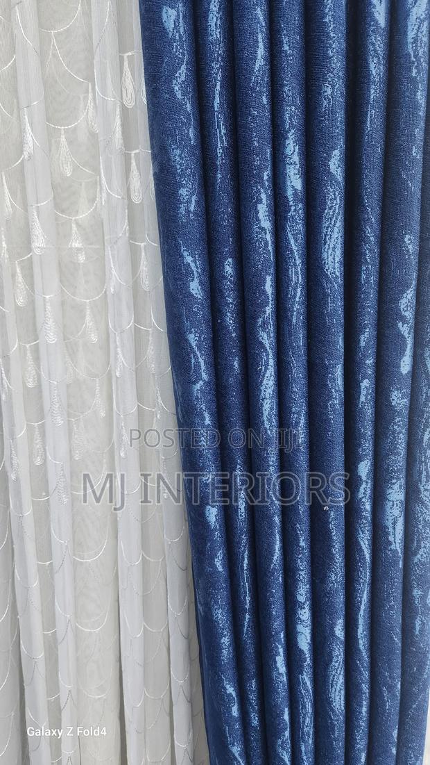 Luxury Voile Curtainss for Beautiful Modern Home Decoration