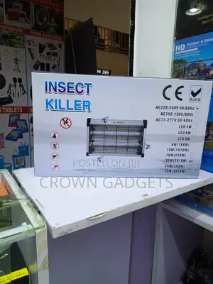 Electric 20W Mosquito Fly Killer UV Bug Zapper Machine