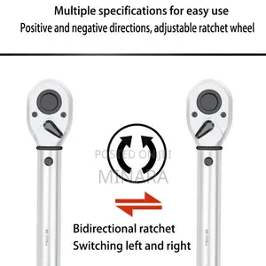 3/8" Drive, Torque Wrench, 5-60 NM, Dual-Direction,72 Tooth