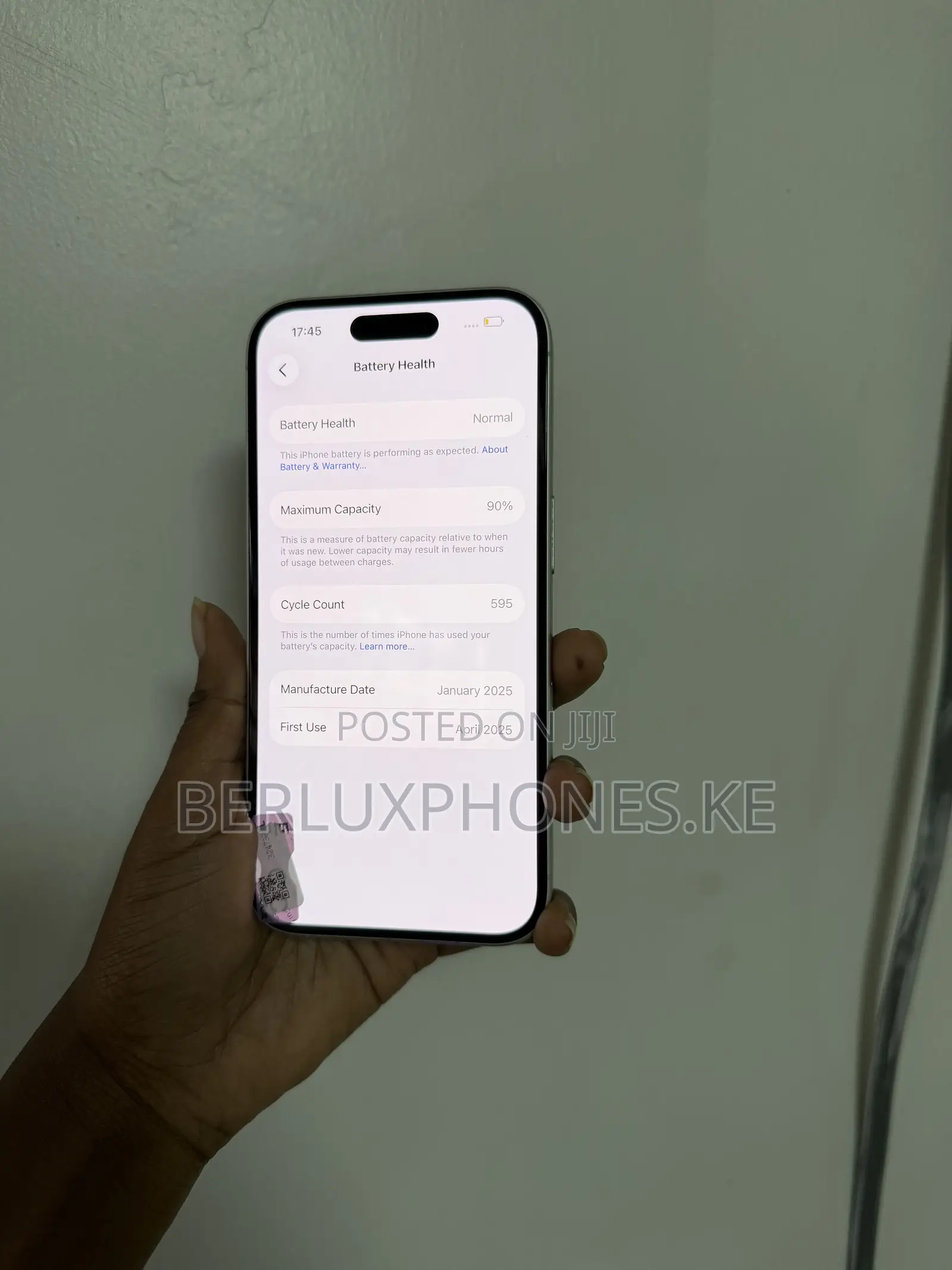 New Apple iPhone 16 128 GB White