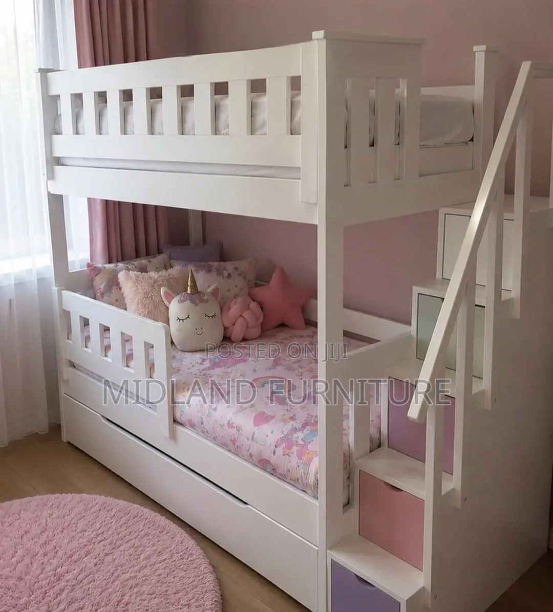 Children One Size Bunk Bed Available on Order