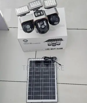 V380 6MP 4g Security Camera 3 Lenses Triple-Lens PTZ Triple Screens