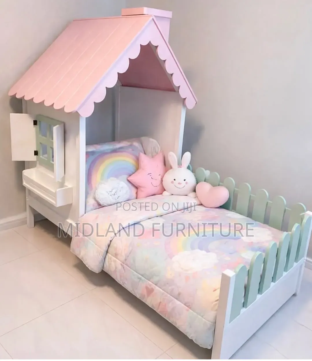 Montessori Low House Themed Toddler Bed Available on Order