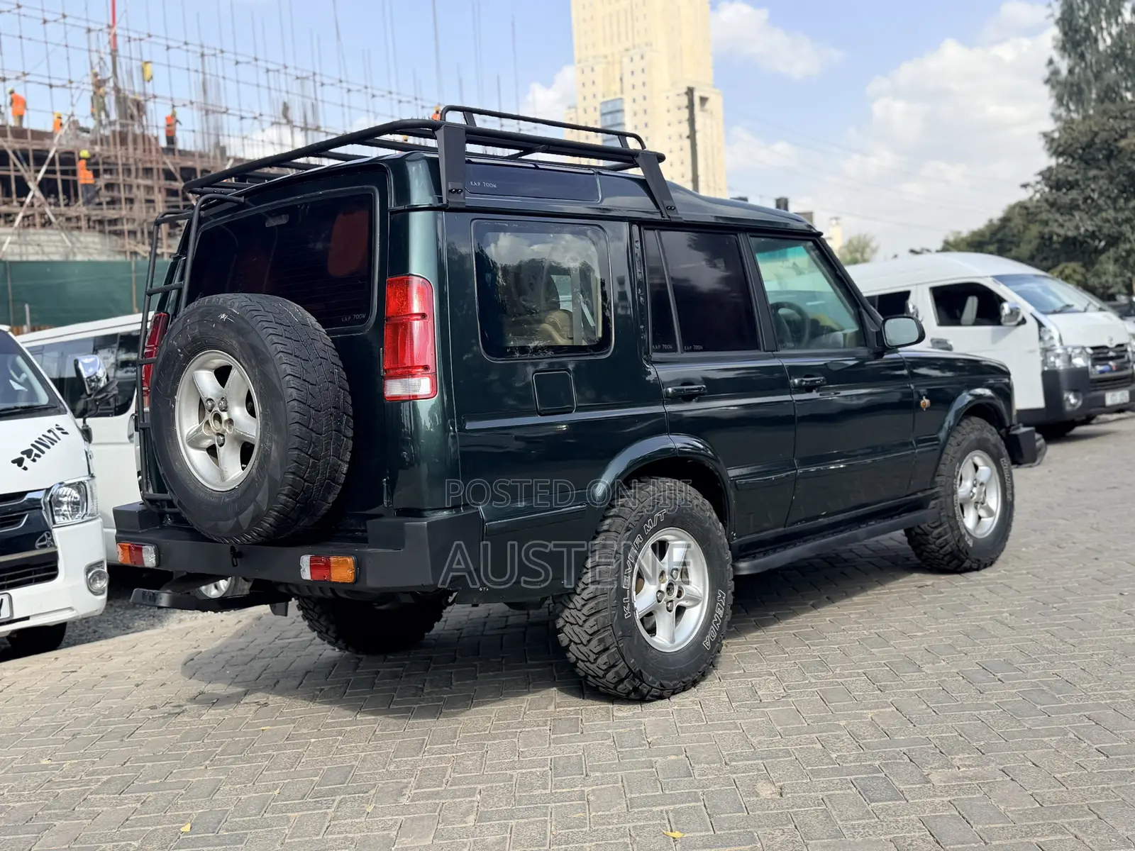Land Rover Discovery 2002 Green