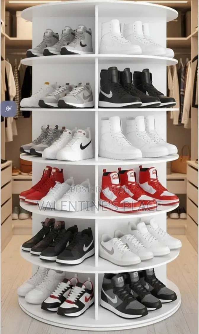 Rotating Shoe Rack / 360 Degree Spinning Shoe Organizer