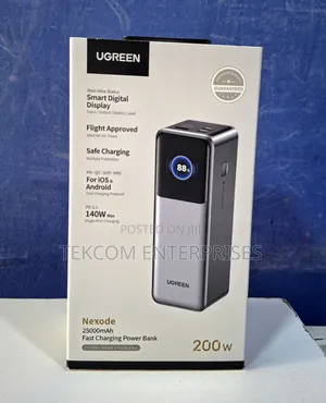 UGREEN 25000mAh 200W Fast Charging Power Bank - PB722