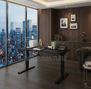 Office Desk; 1.2 Meters Electric Ergonomic Height Stand Sit Desk