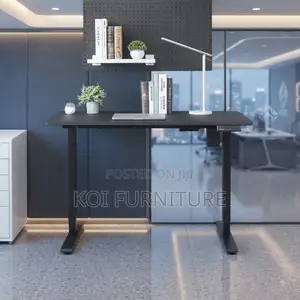 Office Desk; 1.2 Meters Electric Ergonomic Height Stand Sit Desk
