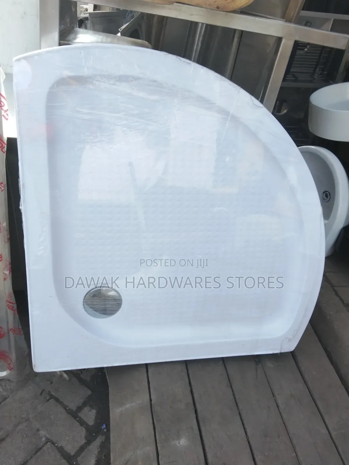 90 by 90 Shower Tray With Waste