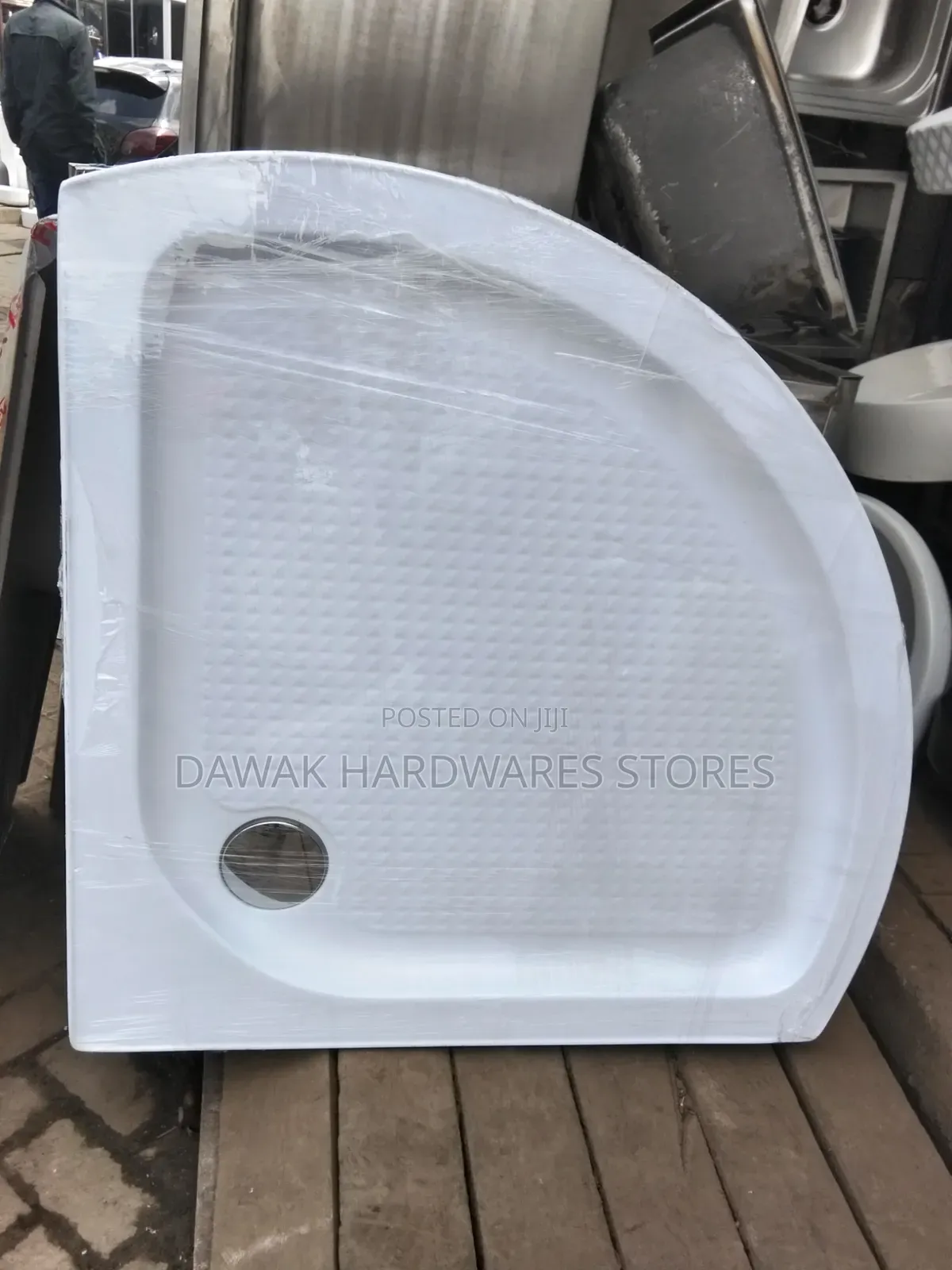 90 by 90 Shower Tray With Waste