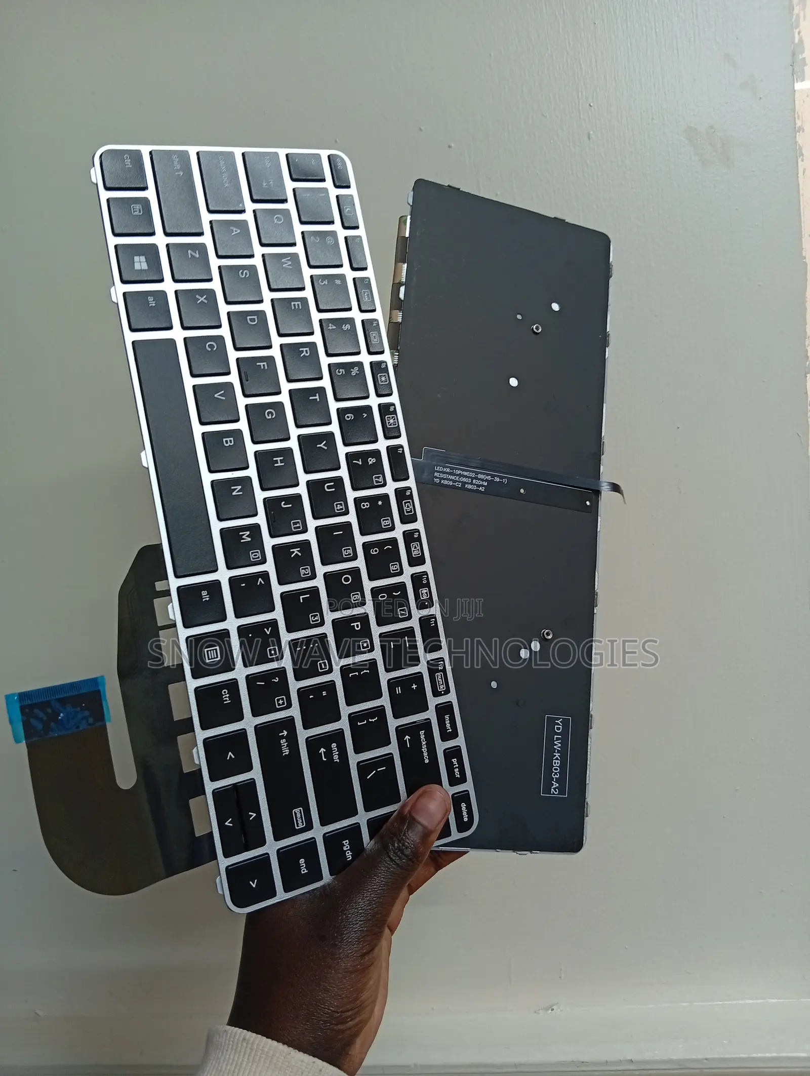 HP QWERTY 840 G3/G4 Backlit Keyboard