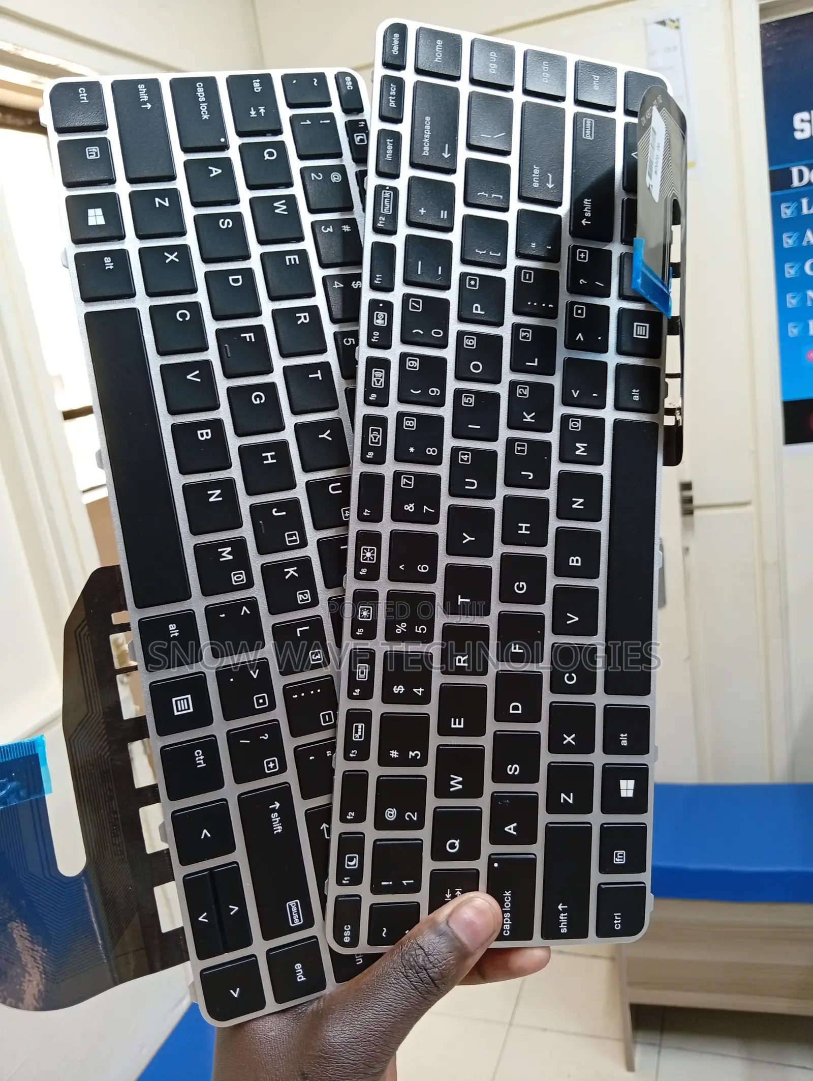 HP QWERTY 840 G3/G4 Backlit Keyboard