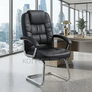 Office Chairs; Leather High Backrest Heavy Tuff Office Chairs