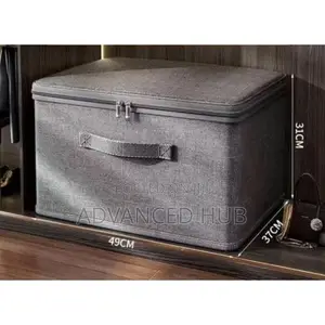 Large Capacity Foldable Lidded Storage Box