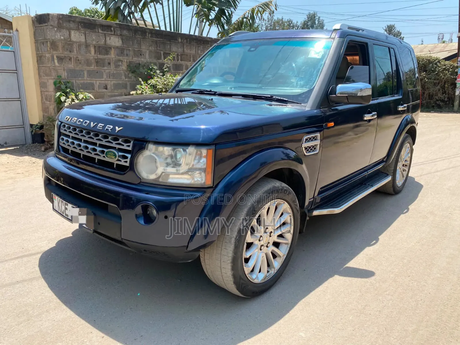 Land Rover Discovery 2008 Blue
