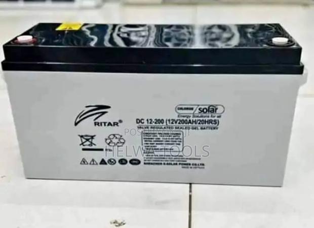 Ritar Solar Battery, 12v, 200ah