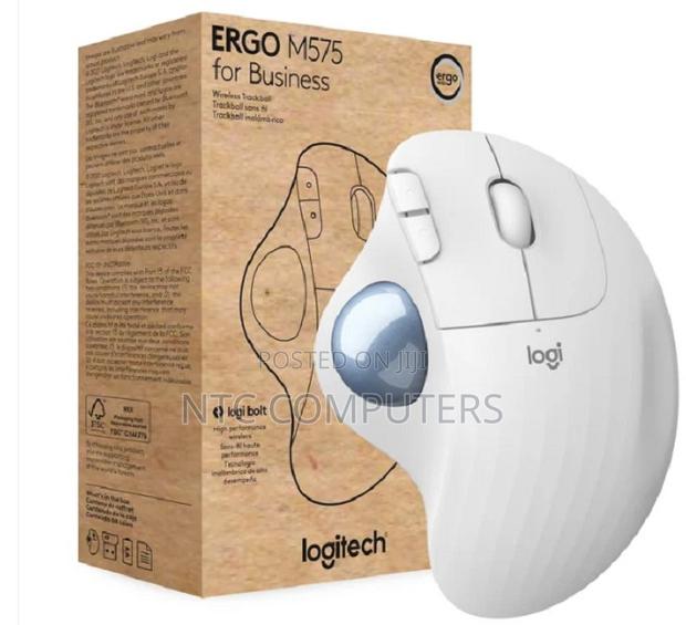 Logitech Ergo M575 Wireless Trackball Mouse for Business - main view
