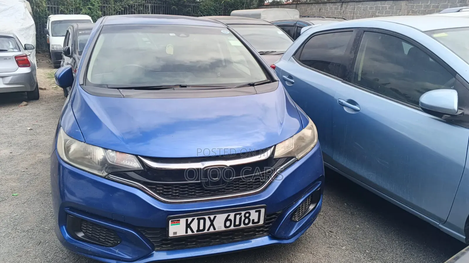 Honda Fit 2018 Blue