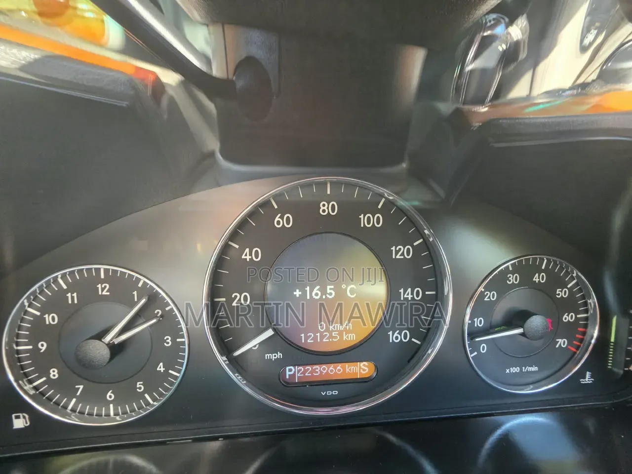 Mercedes-Benz E280 2007 Black