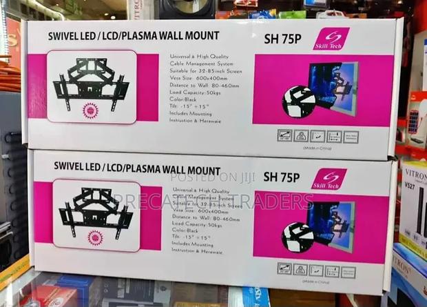Double Arm TV Mount Bracket – Wall Mounted - thumbnail 2