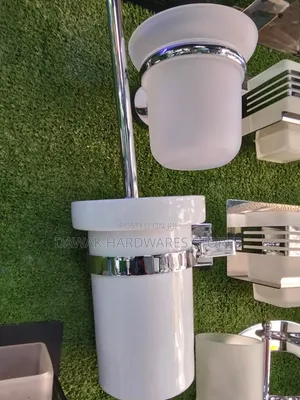 Bathroom Tumbler Holder for Toilet Brushes