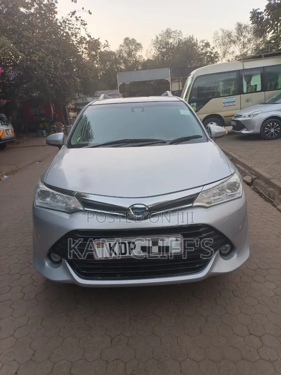 Toyota Corolla Fielder 2017 Gray
