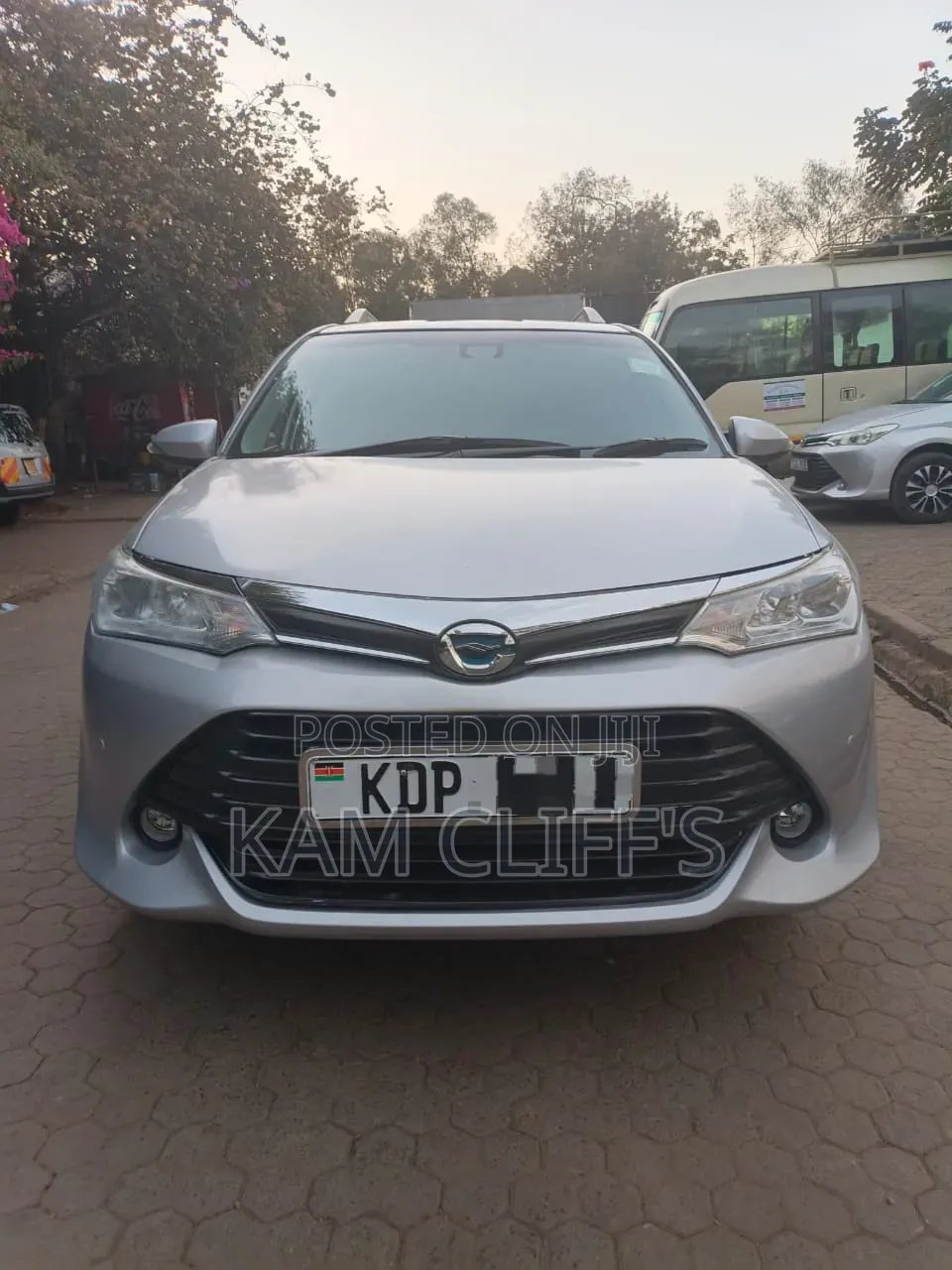 Toyota Corolla Fielder 2017 Gray