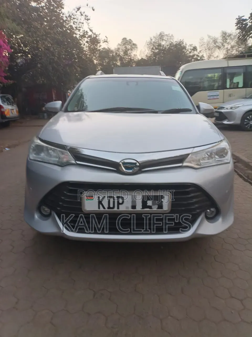 Toyota Corolla Fielder 2017 Gray