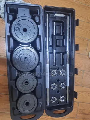 50 Kg Dumbbell Set With Barbell