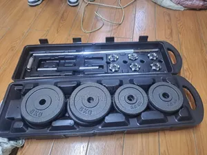 50 Kg Dumbbell Set With Barbell