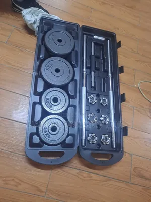 50 Kg Dumbbell Set With Barbell