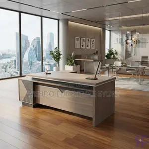 Office Desk; 160cm Executive Golden Urban Desk