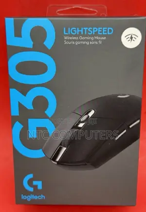 Logitech G305 Lightspeed Wireless Gaming Mouse Black