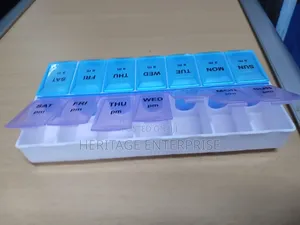 Weekly Pill Box Medicine Organizer Container Case