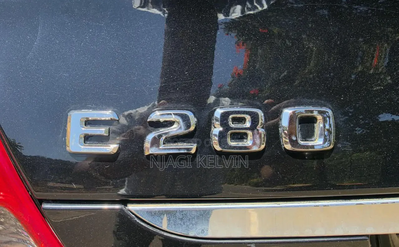 Mercedes-Benz E280 2007 Black