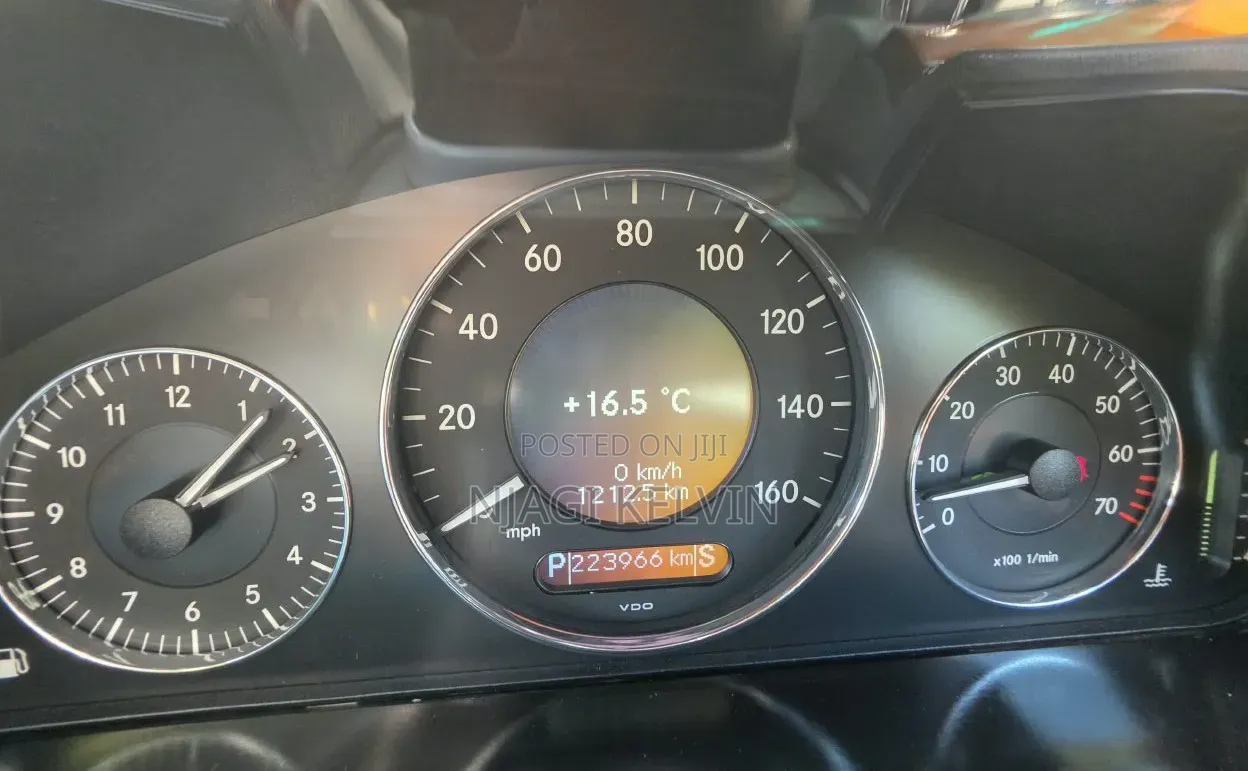 Mercedes-Benz E280 2007 Black