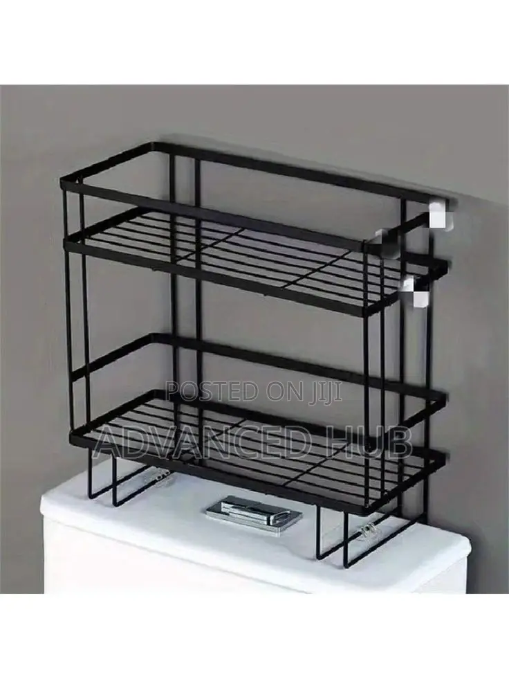 Over the Toilet Space-Saving Rack