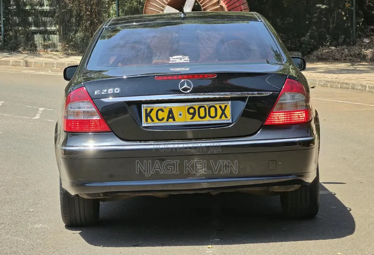 Mercedes-Benz E280 2007 Black