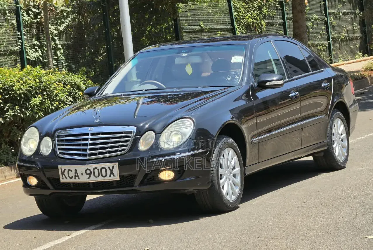 Mercedes-Benz E280 2007 Black