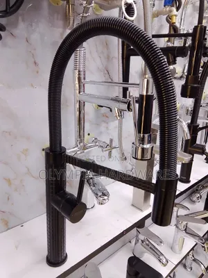 Matt Black Brimix Kitchen Mixer Pull Out