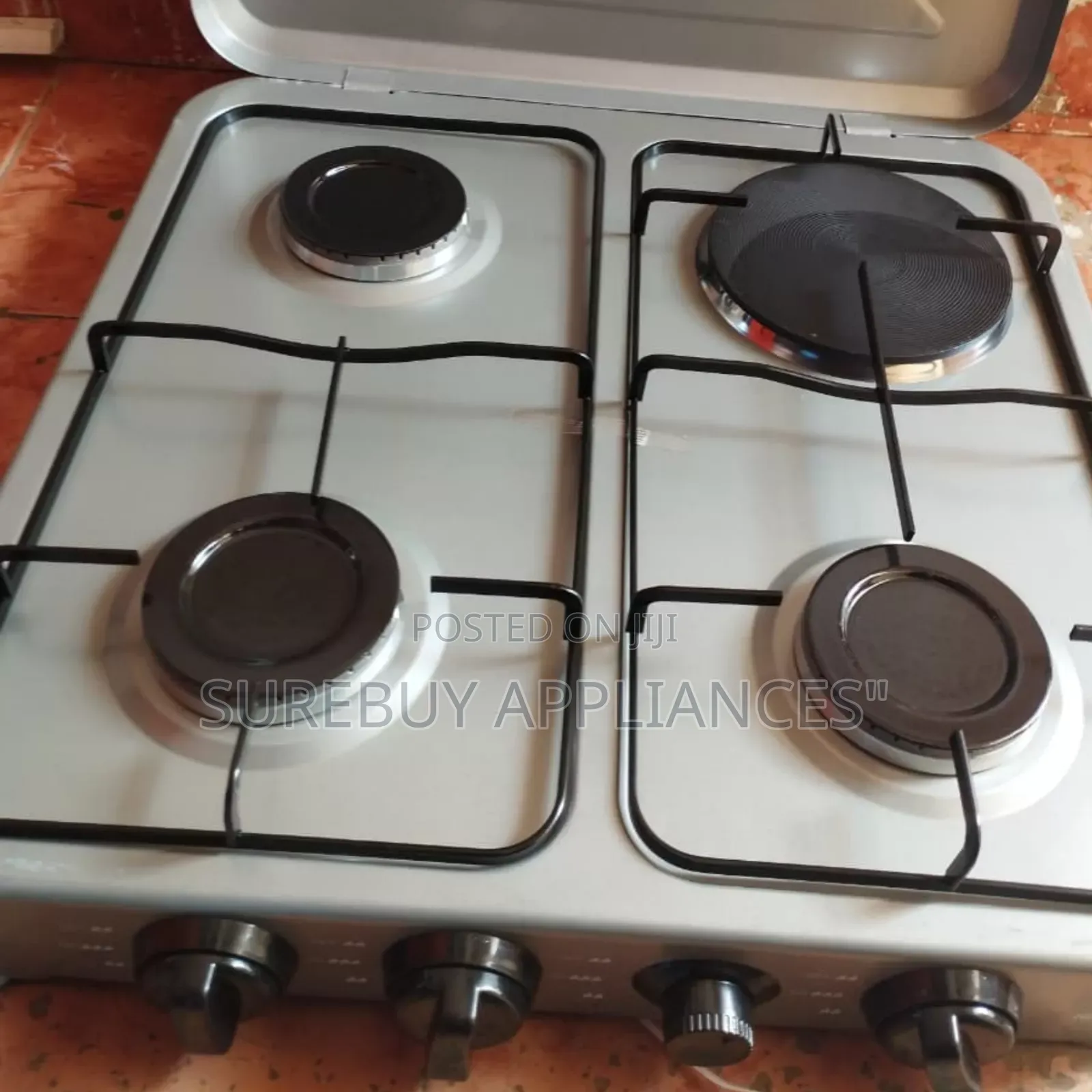 Nunix 3+1 Burner Table Top Cooker