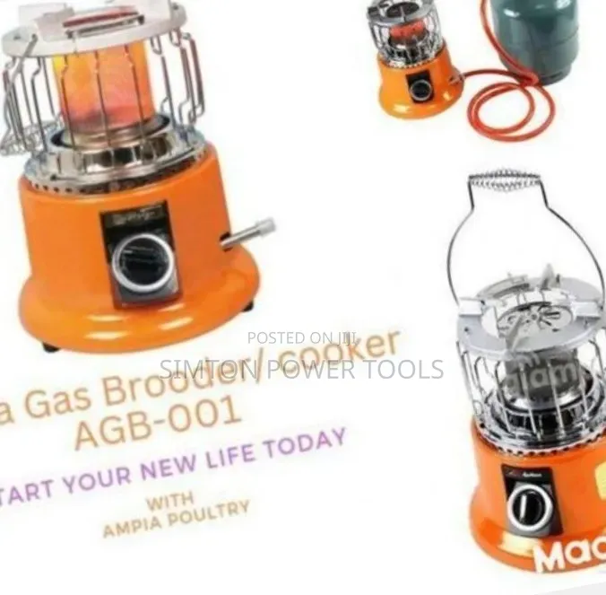 Ampia Advanced Efficient Gas Chick Brooder, Cooker and Heater